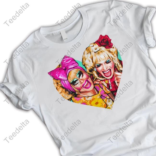 Nordacious Store Trixie And Katya Heart Tees