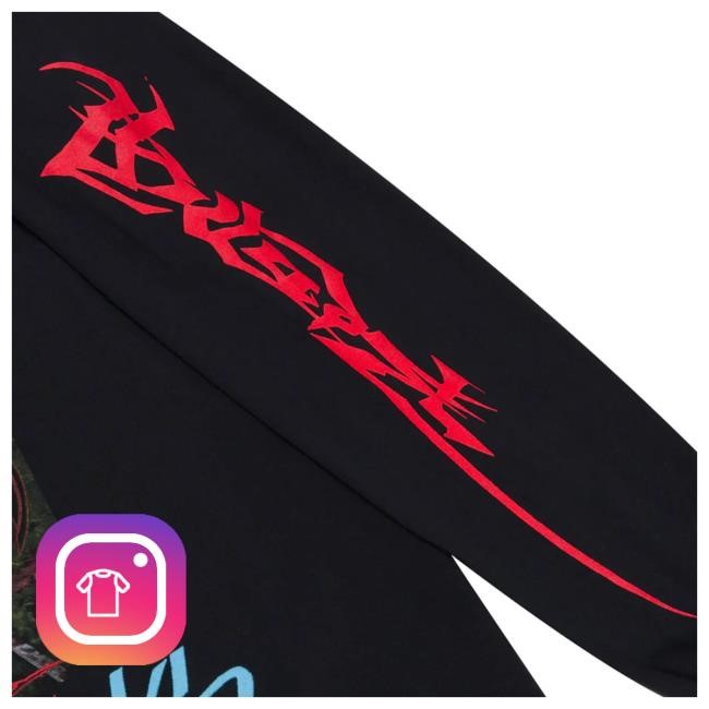 Official Eu Cold Visions Store Forest Crime Cold Visions Black Shirt Bladee Merch Tee Shirt