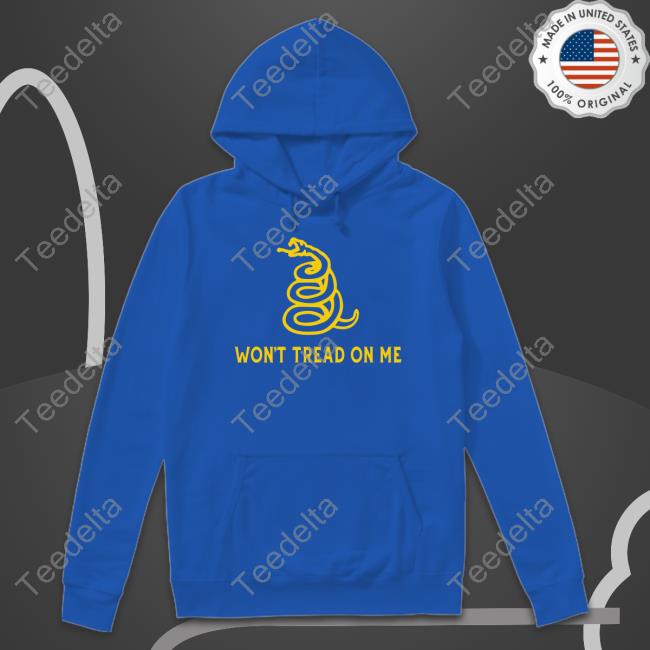 Alex Jones Wearing Won't Tread On Me Long Sleeve T Shirt