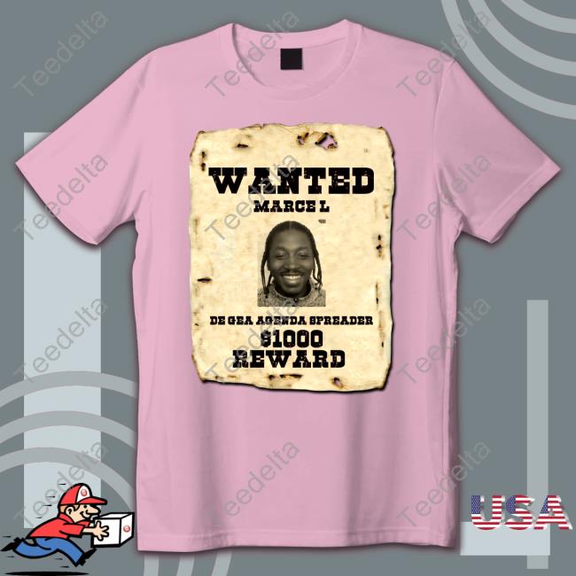 Wanted Marce L De Gea Agenda Spreader $1000 Reward Hoodie Sweatshirt
